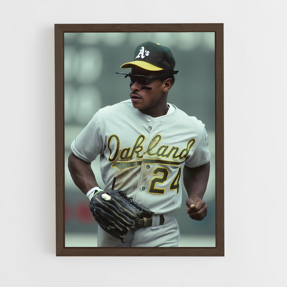 Poster Légende des Oakland Athletics – affiche Baseball (vue 5)